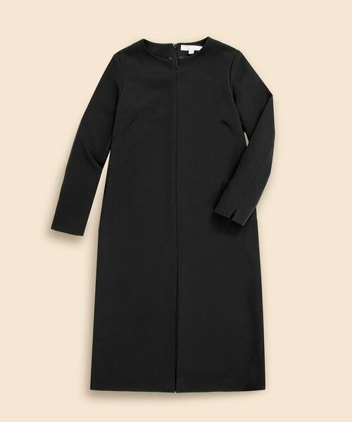 Brooks Brothers / ブルックス ブラザーズ ロング・マキシ丈ワンピース | ポリエステルブレンド　ストレートフィット　ブラックドレス | 詳細4