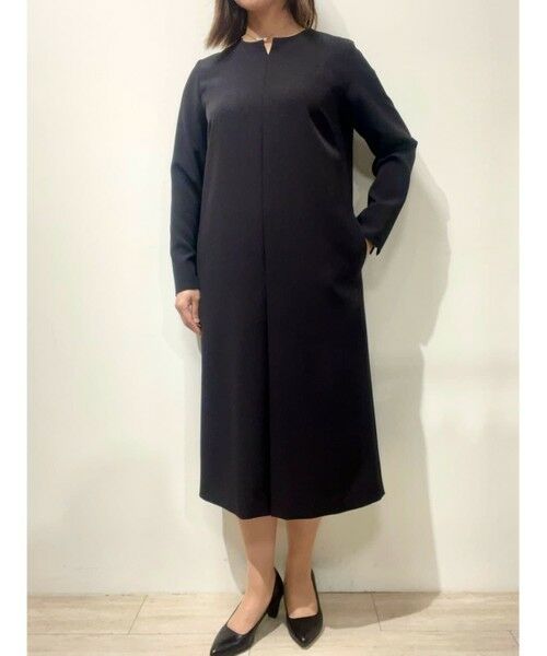 Brooks Brothers/ブルックス ブラザーズ ポリエステルブレンド ストレートフィット ブラックドレス ブラック 8