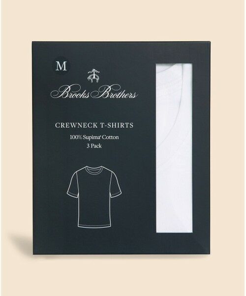 Brooks Brothers / ブルックス ブラザーズ その他インナー・ルームウェア | スーピマコットン GFロゴ 3パック クルーネックTシャツ Traditional Fit | 詳細3