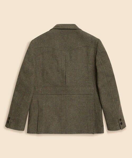 Brooks Brothers / ブルックス ブラザーズ テーラードジャケット | ウール　３釦ノーフォークジャケット　Made in USA | 詳細1