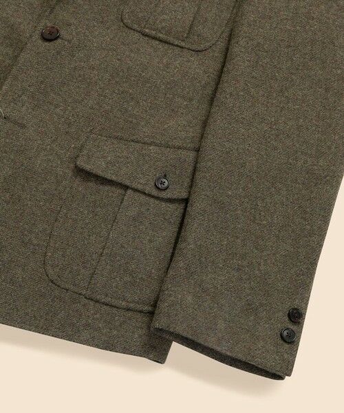 Brooks Brothers / ブルックス ブラザーズ テーラードジャケット | ウール　３釦ノーフォークジャケット　Made in USA | 詳細2