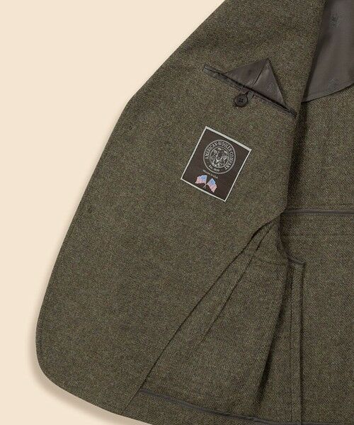Brooks Brothers / ブルックス ブラザーズ テーラードジャケット | ウール　３釦ノーフォークジャケット　Made in USA | 詳細4