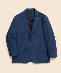Brooks Brothers / ブルックス ブラザーズ テーラードジャケット | シェットランドウール　ヘリンボーン　段返り３釦サックジャケット　Traditional　Made in USA