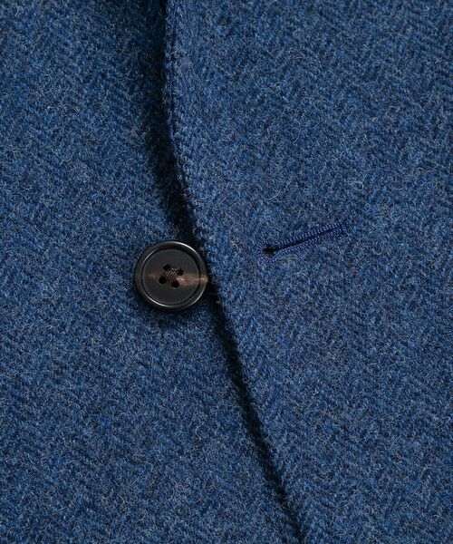 Brooks Brothers / ブルックス ブラザーズ テーラードジャケット | シェットランドウール　ヘリンボーン　段返り３釦サックジャケット　Traditional　Made in USA | 詳細3