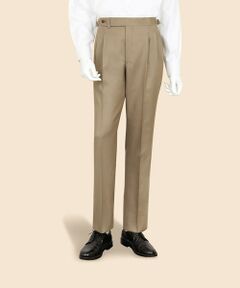 Brooks Brothers / ブルックス ブラザーズ スラックス・ドレスパンツ | ウール　コバートツイル　プリーテッド　トラウザーズ