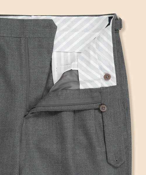 Brooks Brothers / ブルックス ブラザーズ スラックス・ドレスパンツ | ウール コバートツイル プリーテッド トラウザーズ | 詳細3