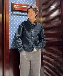 Brooks Brothers / ブルックス ブラザーズ Gジャン・デニムジャケット | コットン　ブラックデニム　トラックジャケット