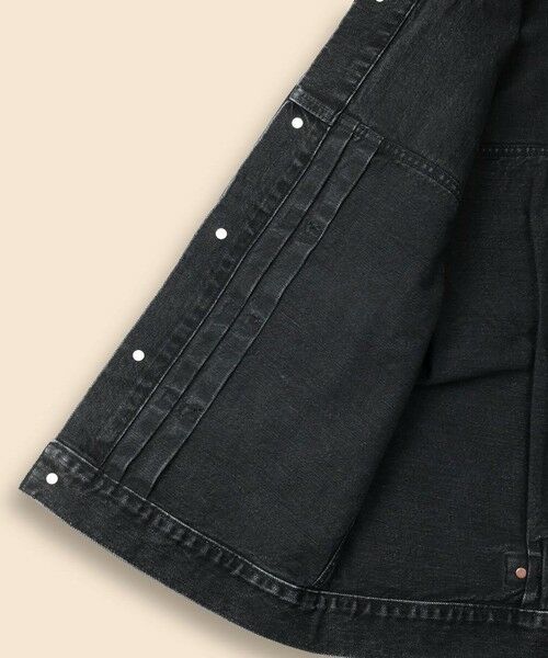 Brooks Brothers / ブルックス ブラザーズ Gジャン・デニムジャケット | コットン ブラックデニム トラックジャケット | 詳細5