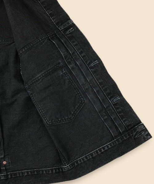 Brooks Brothers / ブルックス ブラザーズ Gジャン・デニムジャケット | コットン ブラックデニム トラックジャケット | 詳細6