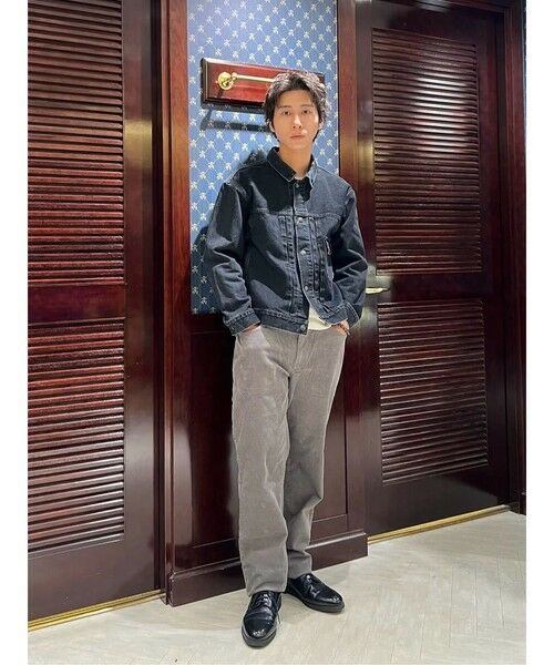 Brooks Brothers / ブルックス ブラザーズ Gジャン・デニムジャケット | コットン ブラックデニム トラックジャケット | 詳細7