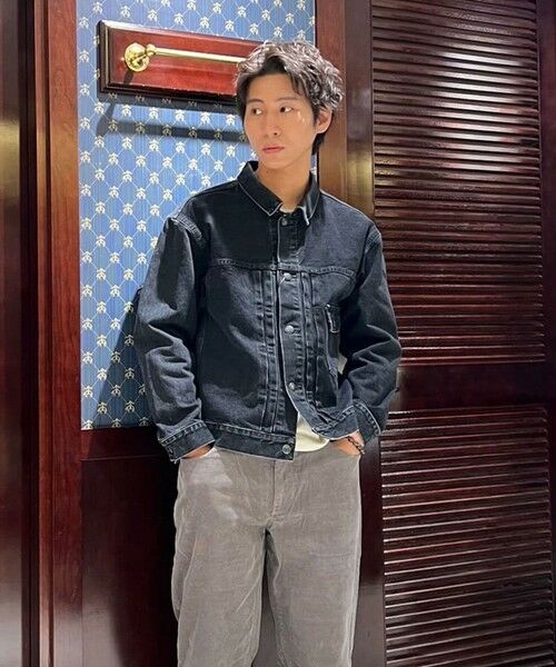 Brooks Brothers / ブルックス ブラザーズ Gジャン・デニムジャケット | コットン ブラックデニム トラックジャケット(ブラック)