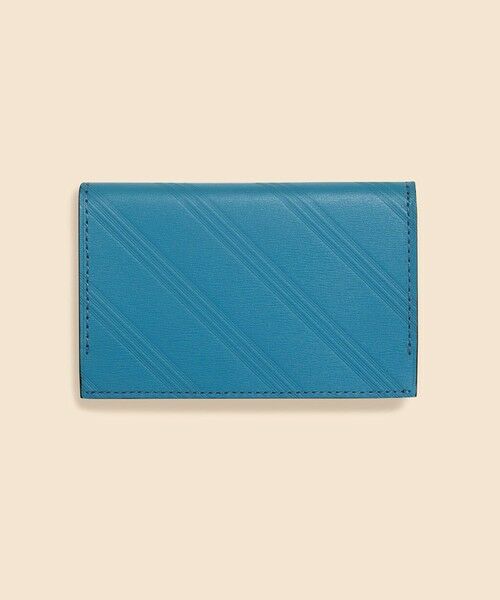 Brooks Brothers / ブルックス ブラザーズ カードケース・名刺入れ・定期入れ | カウレザー　BB#1ストライプ　カードケース | 詳細1