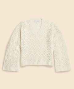 Brooks Brothers / ブルックス ブラザーズ ニット・セーター | メリノウール／アルパカ　ポインテール　Vネックセーター