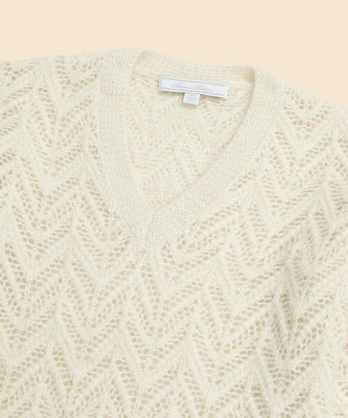 Brooks Brothers / ブルックス ブラザーズ ニット・セーター | メリノウール/アルパカ ポインテール Vネックセーター | 詳細1