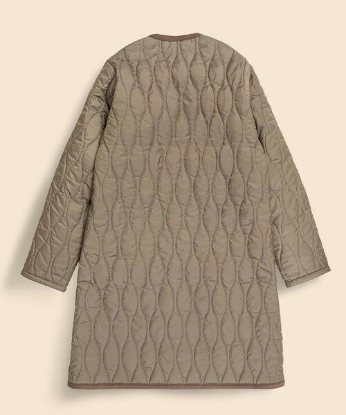 Brooks Brothers / ブルックス ブラザーズ その他アウター | Brooks Brothers×LAVENHAM　イブシャム　キルティングノーカラーコート　Made in UK | 詳細1