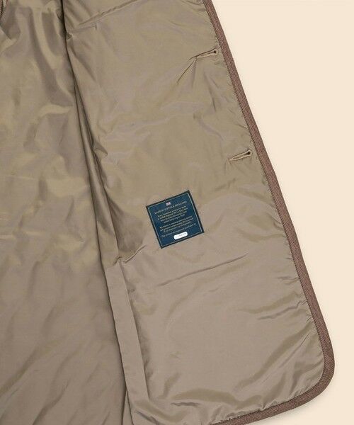 Brooks Brothers / ブルックス ブラザーズ その他アウター | Brooks Brothers×LAVENHAM　イブシャム　キルティングノーカラーコート　Made in UK | 詳細5