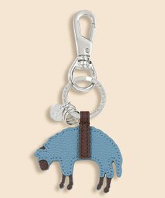 Brooks Brothers / ブルックス ブラザーズ キーホルダー・ストラップ | カウレザー　GFロゴ　キーフォブ