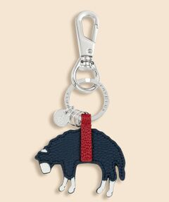 Brooks Brothers / ブルックス ブラザーズ キーホルダー・ストラップ | ◆オンラインストア限定◆　カウレザー　GFロゴ　キーフォブ