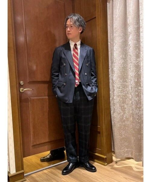 Brooks Brothers / ブルックス ブラザーズ ネクタイ | Brooks Brothers × PEANUTS　シルク　スヌーピー＆ウッドストックエンブロイダリー　BB#1ストライプ　ジャカードタイ | 詳細4