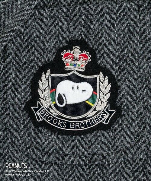Brooks Brothers / ブルックス ブラザーズ テーラードジャケット | Brooks Brothers × PEANUTS　ハリスツイード　スヌーピーエンブレム　３釦段返りジャケット　Traditional | 詳細2