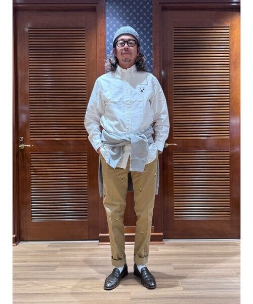 Brooks Brothers / ブルックス ブラザーズ シャツ・ブラウス | Brooks Brothers × PEANUTS スーピマコットン スヌーピーエンブロイダリー カジュアルシャツ Traditional Fit | 詳細5