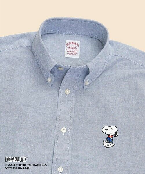 Brooks Brothers / ブルックス ブラザーズ シャツ・ブラウス | Brooks Brothers × PEANUTS スーピマコットン スヌーピーエンブロイダリー カジュアルシャツ Traditional Fit | 詳細8
