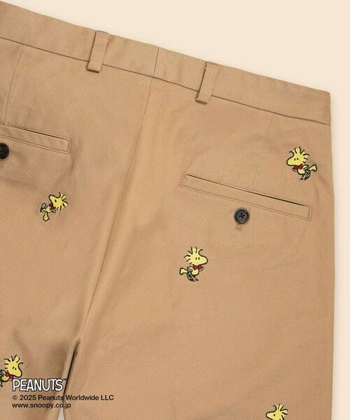 Brooks Brothers / ブルックス ブラザーズ チノ・ワークパンツ | Brooks Brothers × PEANUTS コットンツイル ウッドストックエンブロイダリー チノパンツ Regular | 詳細1
