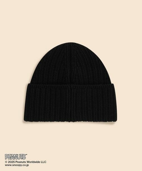 Brooks Brothers / ブルックス ブラザーズ ニットキャップ | Brooks Brothers × PEANUTS　ウール　スヌーピーエンブロイダリー　リブニットキャップ | 詳細1
