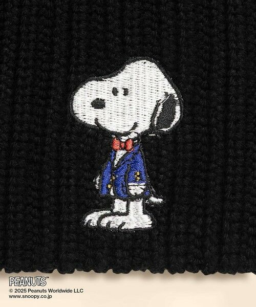 Brooks Brothers / ブルックス ブラザーズ ニットキャップ | Brooks Brothers × PEANUTS　ウール　スヌーピーエンブロイダリー　リブニットキャップ | 詳細2