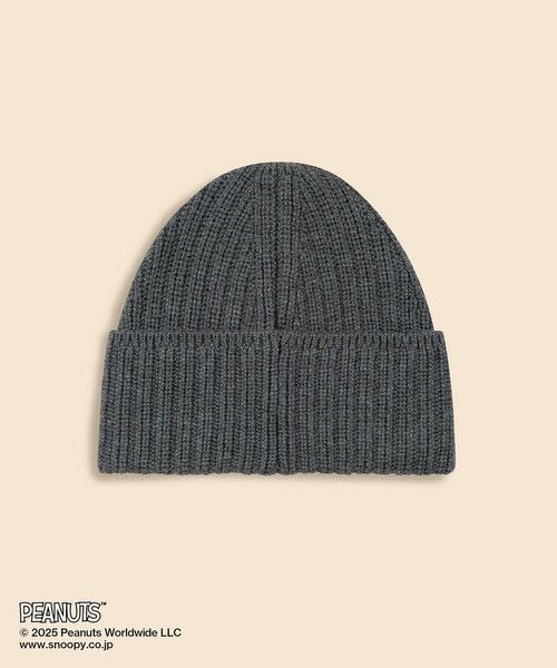 Brooks Brothers / ブルックス ブラザーズ ニットキャップ | Brooks Brothers × PEANUTS　ウール　スヌーピーエンブロイダリー　リブニットキャップ | 詳細5
