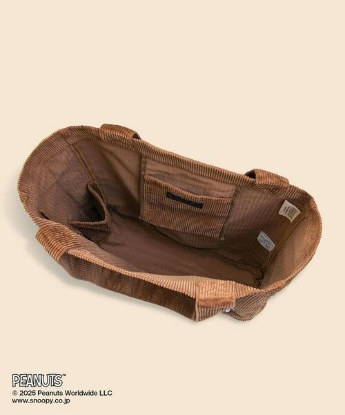 Brooks Brothers / ブルックス ブラザーズ トートバッグ | Brooks Brothers × PEANUTS　コーデュロイ　スヌーピーエンブロイダリー　トートバッグ | 詳細1