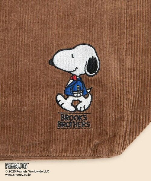 Brooks Brothers / ブルックス ブラザーズ トートバッグ | Brooks Brothers × PEANUTS　コーデュロイ　スヌーピーエンブロイダリー　トートバッグ | 詳細2