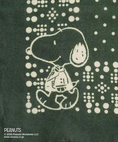 Brooks Brothers / ブルックス ブラザーズ バンダナ・スカーフ | Brooks Brothers × PEANUTS　カシミヤ　スヌーピー　スクエアスカーフ | 詳細2