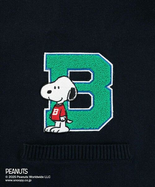 Brooks Brothers / ブルックス ブラザーズ カーディガン・ボレロ | Brooks Brothers × PEANUTS コットン スヌーピーワッペン レタードカーディガン | 詳細2