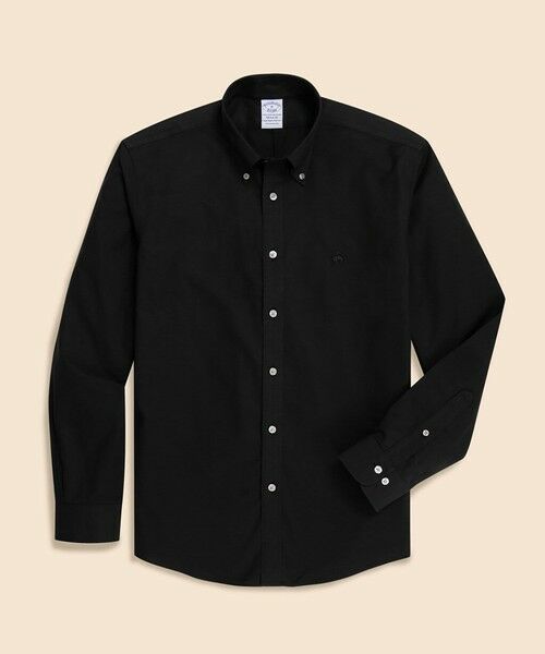 Brooks Brothers / ブルックス ブラザーズ シャツ・ブラウス | ストレッチオックスフォード　GFロゴ　シーズナルカラー　カジュアルシャツ　Regular Fit（ブラック）