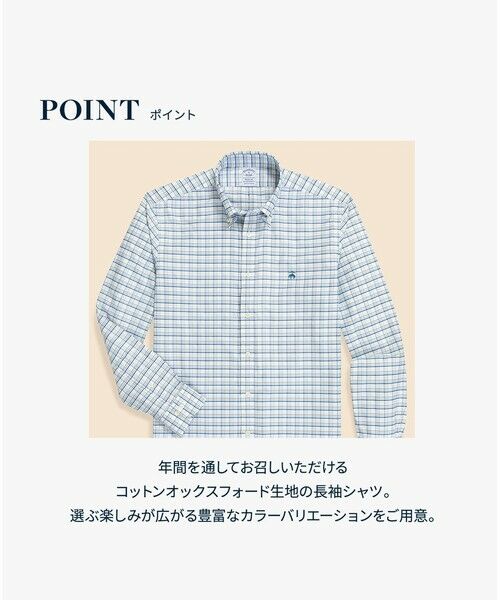 Brooks Brothers / ブルックス ブラザーズ シャツ・ブラウス | ストレッチオックスフォード GFロゴ シーズナルパターン カジュアルシャツ Regular Fit | 詳細4