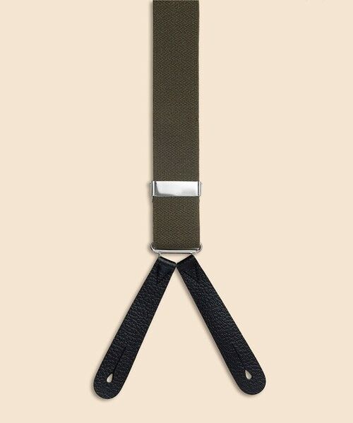 Brooks Brothers / ブルックス ブラザーズ ベルト・サスペンダー | ポリエステルストレッチ　ミリタリーサスペンダー　Made in UK | 詳細1