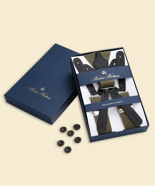 Brooks Brothers / ブルックス ブラザーズ ベルト・サスペンダー | ポリエステルストレッチ　ミリタリーサスペンダー　Made in UK | 詳細3