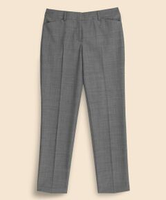 Brooks Brothers / ブルックス ブラザーズ スラックス・ドレスパンツ | ポリエステル/ウール　ピンヘッド　クロップド　ドレスパンツ