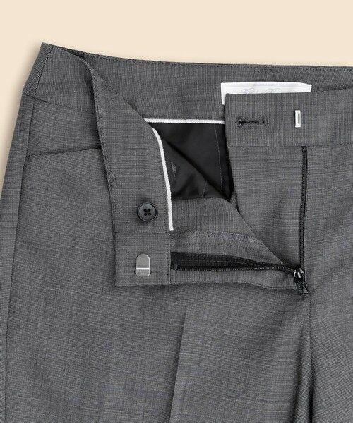 Brooks Brothers / ブルックス ブラザーズ スラックス・ドレスパンツ | ポリエステル/ウール　ピンヘッド　クロップド　ドレスパンツ | 詳細2