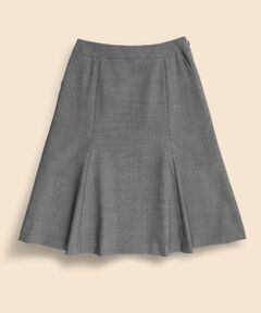 Brooks Brothers / ブルックス ブラザーズ ミニ・ひざ丈スカート | ポリエステル/ウール　ピンヘッド　フレアスカート