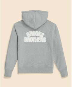 Brooks Brothers / ブルックス ブラザーズ パーカー | コットンフレンチテリー　BBロゴ　フルジップフーディー