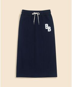 Brooks Brothers / ブルックス ブラザーズ ロング・マキシ丈スカート | コットンフレンチテリー　BBロゴ　ミディスカート