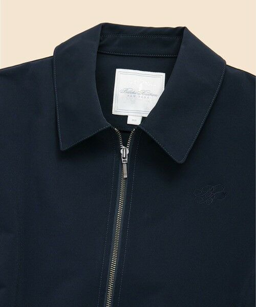 Brooks Brothers / ブルックス ブラザーズ ブルゾン | 【Double B Collection】ポリエステル　BBロゴ　クロップド　ジップブルゾン | 詳細3