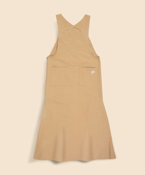 Brooks Brothers / ブルックス ブラザーズ ロング・マキシ丈ワンピース | 【Double B Collection】コットン　BBロゴ　ジャンパースカート | 詳細1