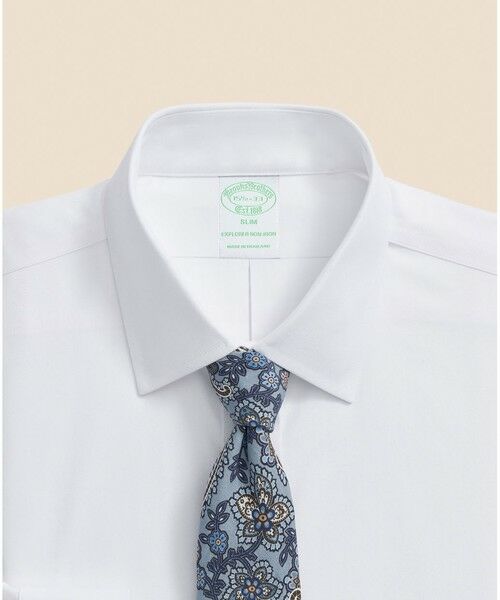 Brooks Brothers / ブルックス ブラザーズ シャツ・ブラウス | Brooks Brothers Explorer　スーピマコットンブレンド　ドレスシャツ　Slim Fit | 詳細1