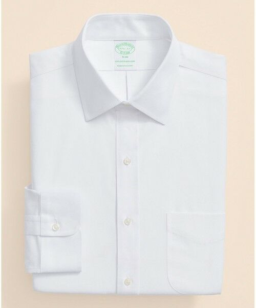 Brooks Brothers / ブルックス ブラザーズ シャツ・ブラウス | Brooks Brothers Explorer　スーピマコットンブレンド　ドレスシャツ　Slim Fit | 詳細2