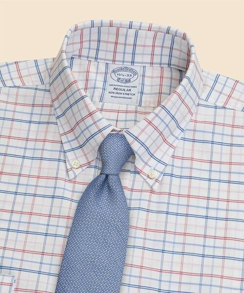 Brooks Brothers / ブルックス ブラザーズ シャツ・ブラウス | ストレッチオックスフォード　シーズナルパターン　ドレスシャツ　Regular Fit | 詳細12