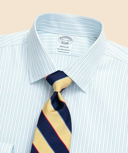 Brooks Brothers / ブルックス ブラザーズ シャツ・ブラウス | スーピマコットン　ストレッチロイヤルオックスフォード　シーズナルパターン　ドレスシャツ　Regular Fit | 詳細17