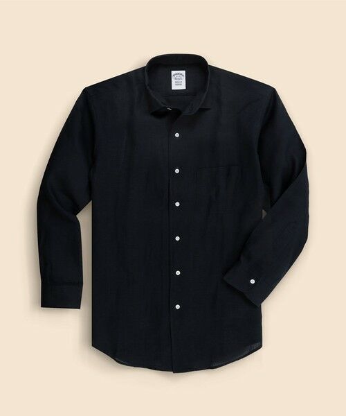 Brooks Brothers / ブルックス ブラザーズ シャツ・ブラウス | リプロダクト リネン ワンピースカラー ドレスシャツ Regular Fit | 詳細13